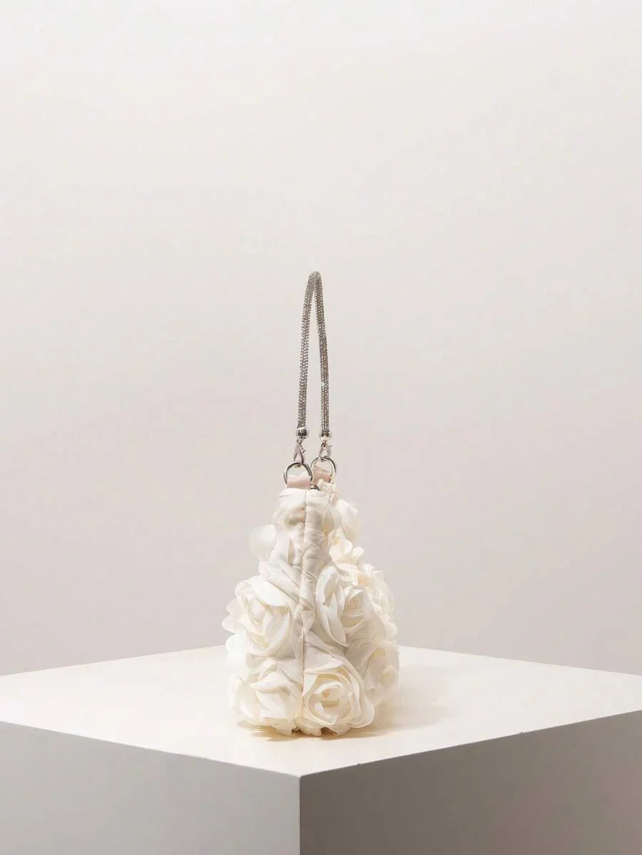 Random Pattern Shoulder Bag, Sequin Bag
