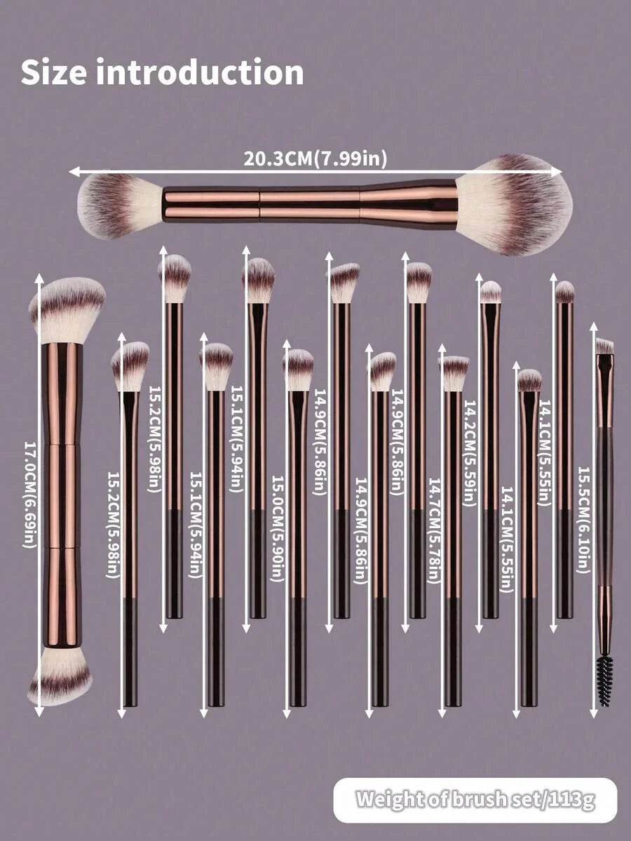 Professional Dual Head Makeup Brushes