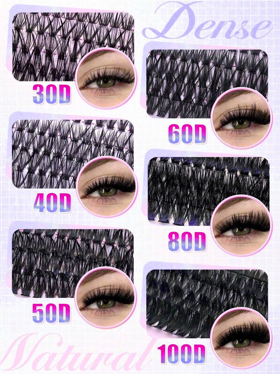 MEM Eyelash Extension Kit, DIY Eyelash Extension Set