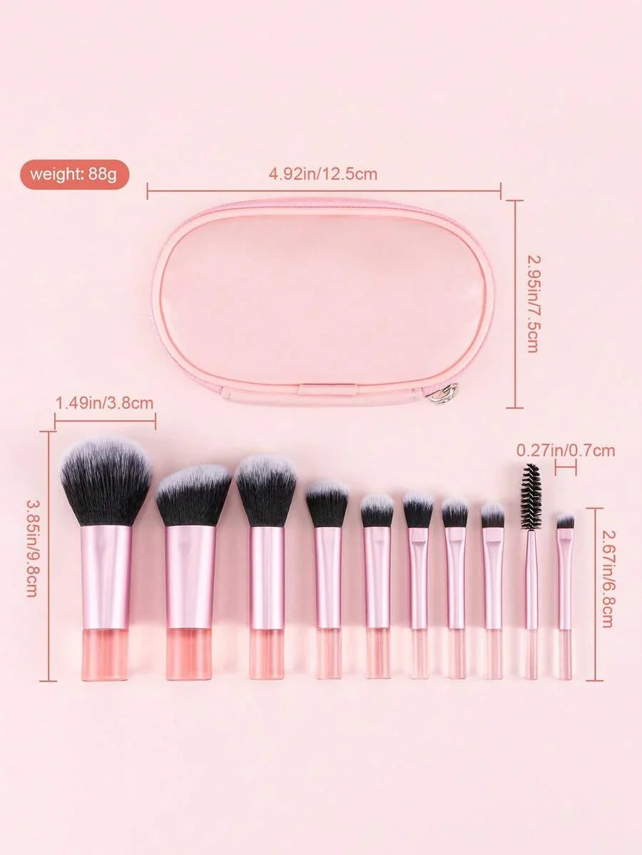 13 Mini Makeup Brush Set