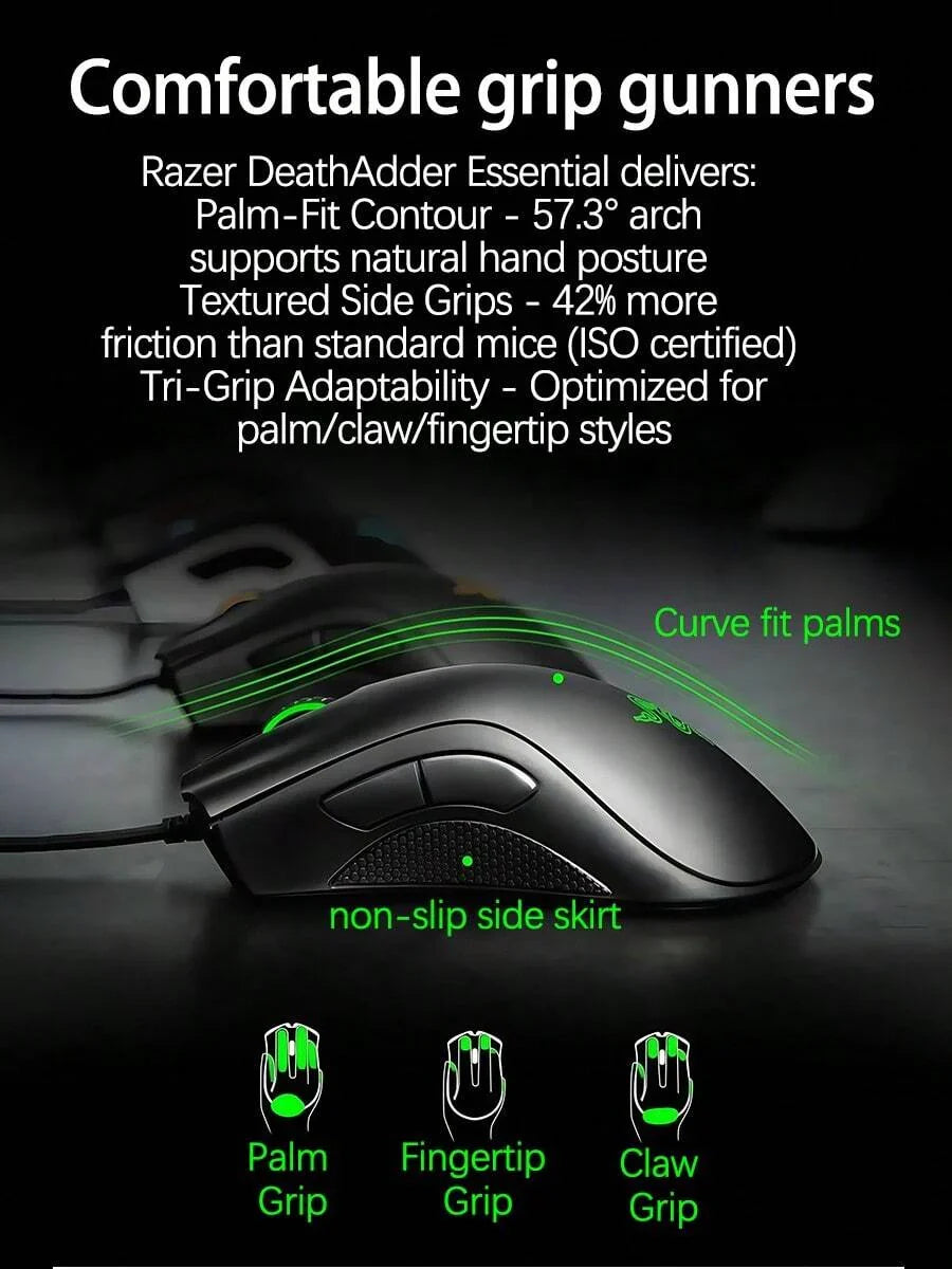 RAZER DEATHADDER ESSENTIAL Wired Gaming Mouse