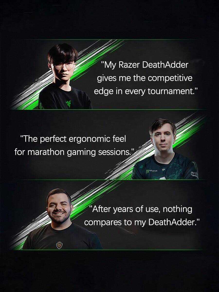 RAZER DEATHADDER ESSENTIAL Wired Gaming Mouse