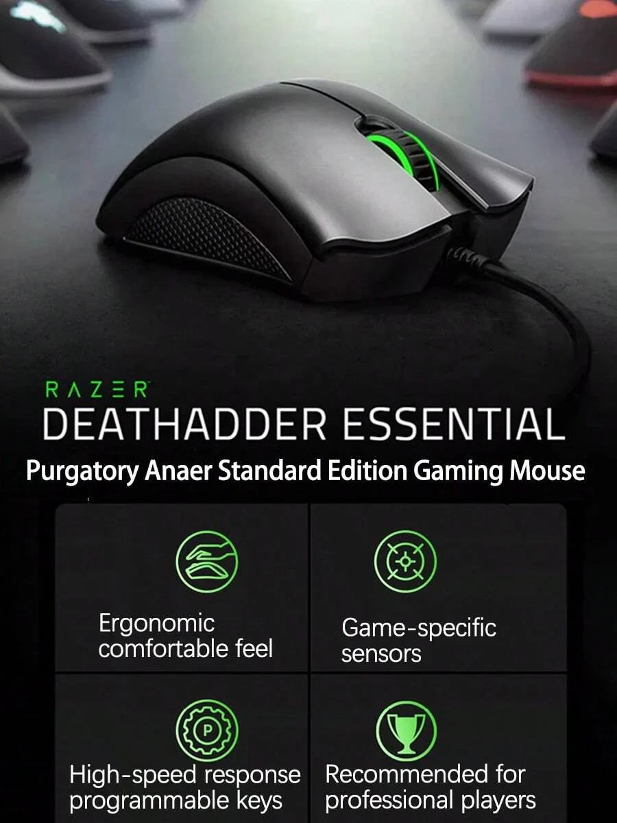 RAZER DEATHADDER ESSENTIAL Wired Gaming Mouse
