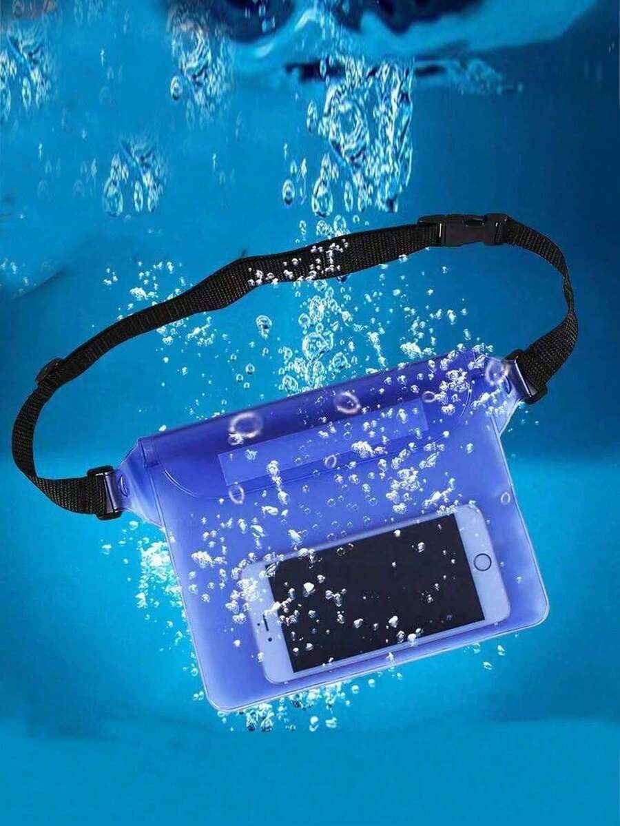 PVC Waterproof Beach Bag, Large Capacity Phone Bag