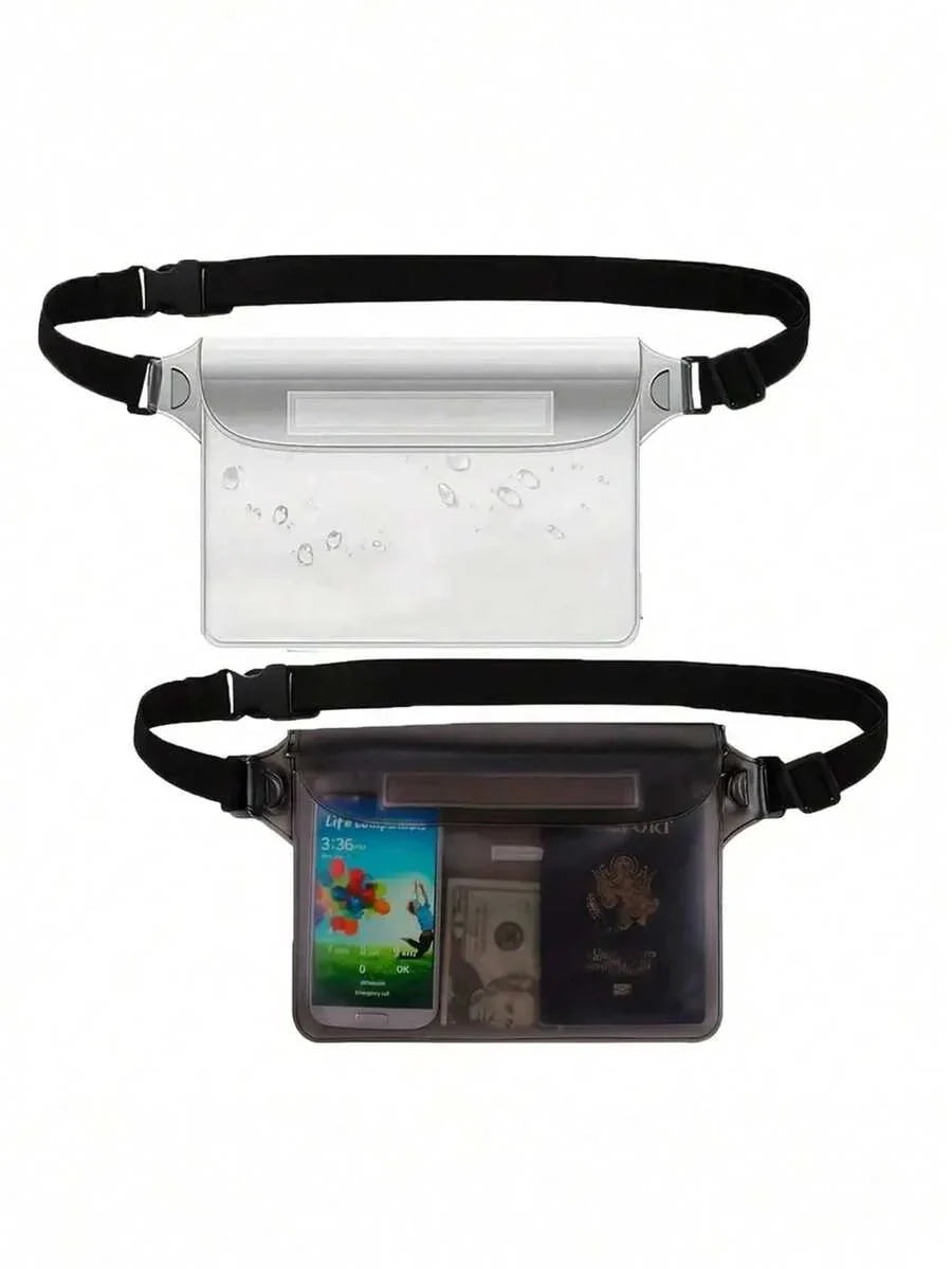 PVC Waterproof Beach Bag, Large Capacity Phone Bag
