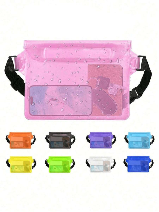 PVC Waterproof Beach Bag, Large Capacity Phone Bag