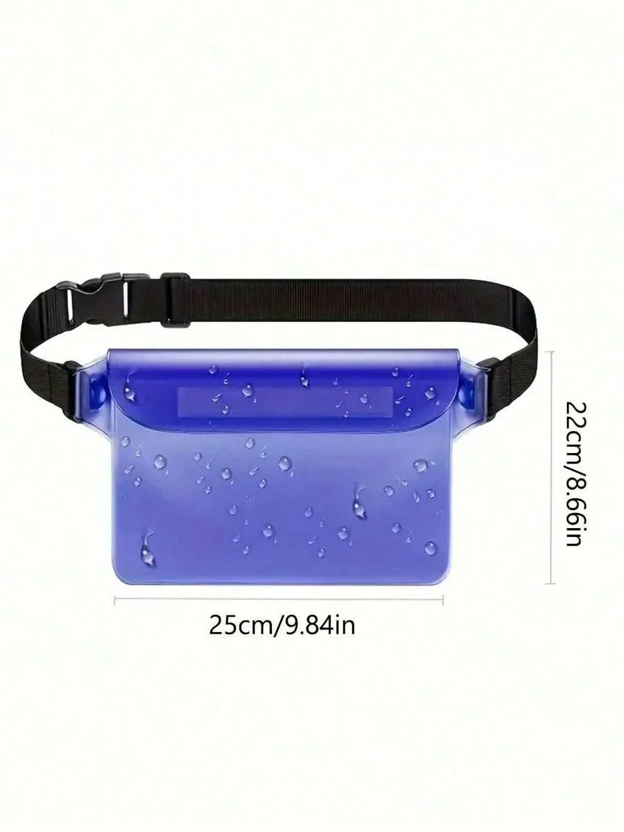 PVC Waterproof Beach Bag, Large Capacity Phone Bag