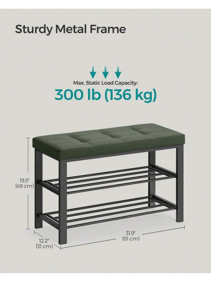 SONGMICS Shoe Bench