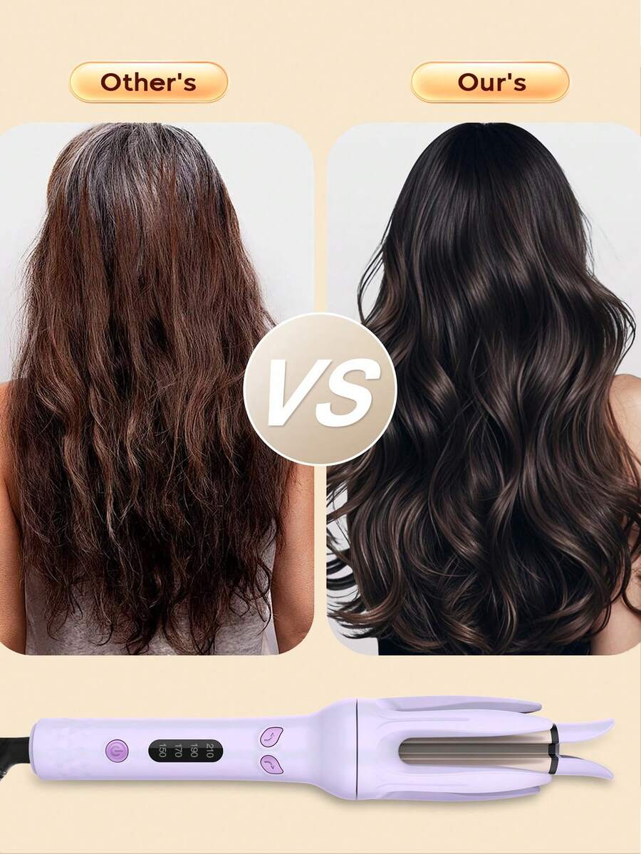 Automatic Hair Curler For Medium To Long Hair