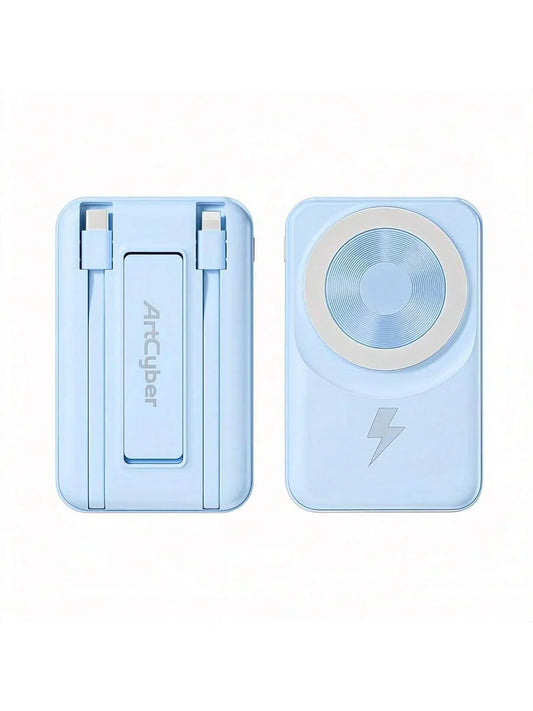 Latest Wireless Magnetic Battery Pack, 10000mAh Magnetic Power Bank