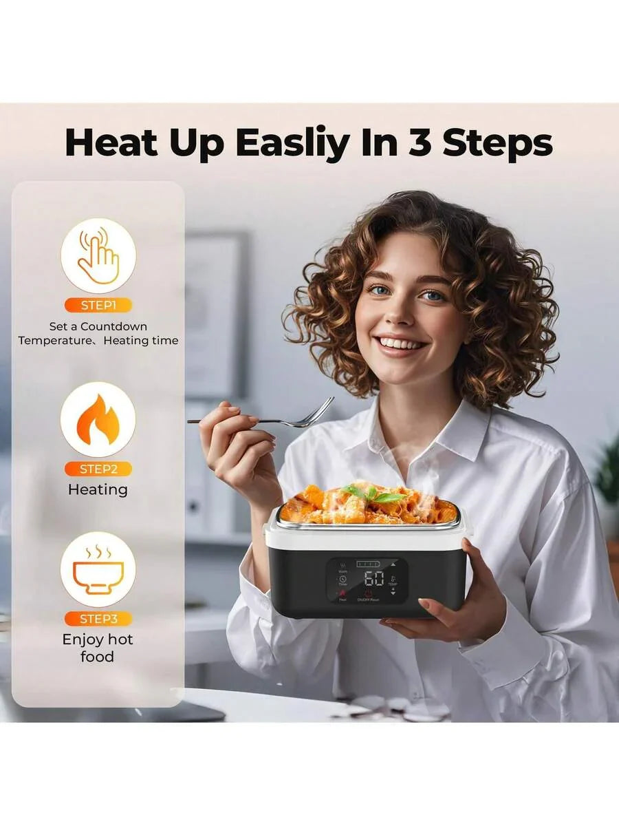 Adult Wireless Electric Heating Lunch Box