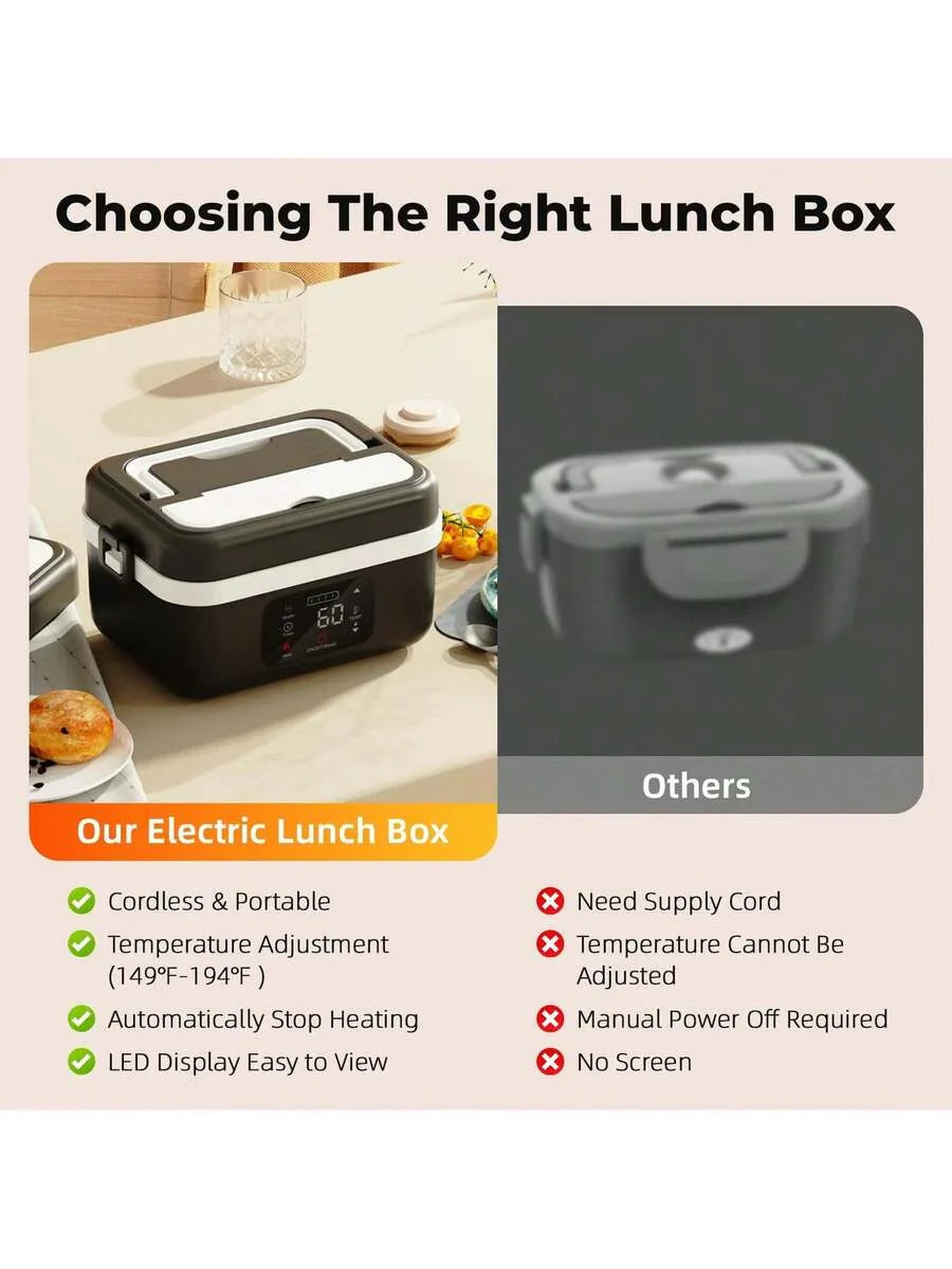 Adult Wireless Electric Heating Lunch Box