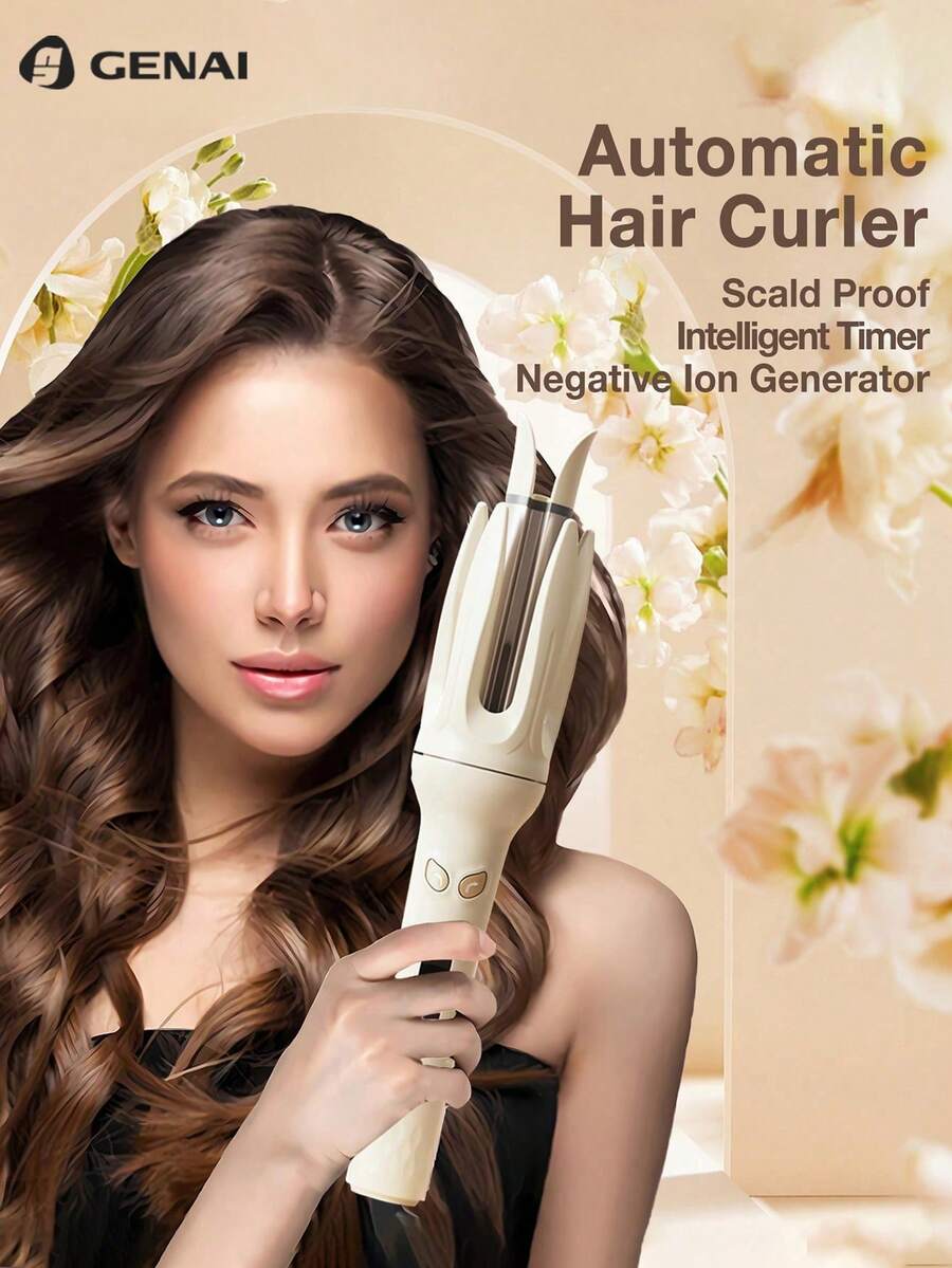 Automatic Hair Curler For Medium To Long Hair