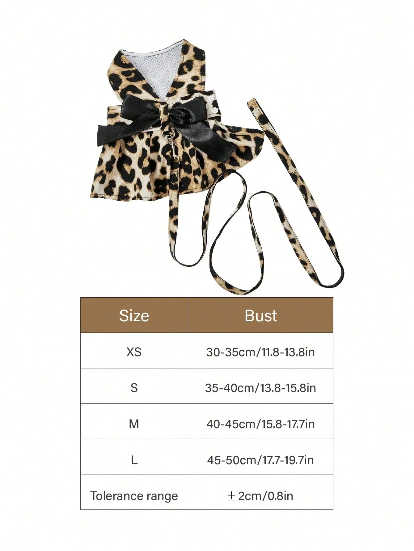 PETSIN Leopard Print Pet Set
