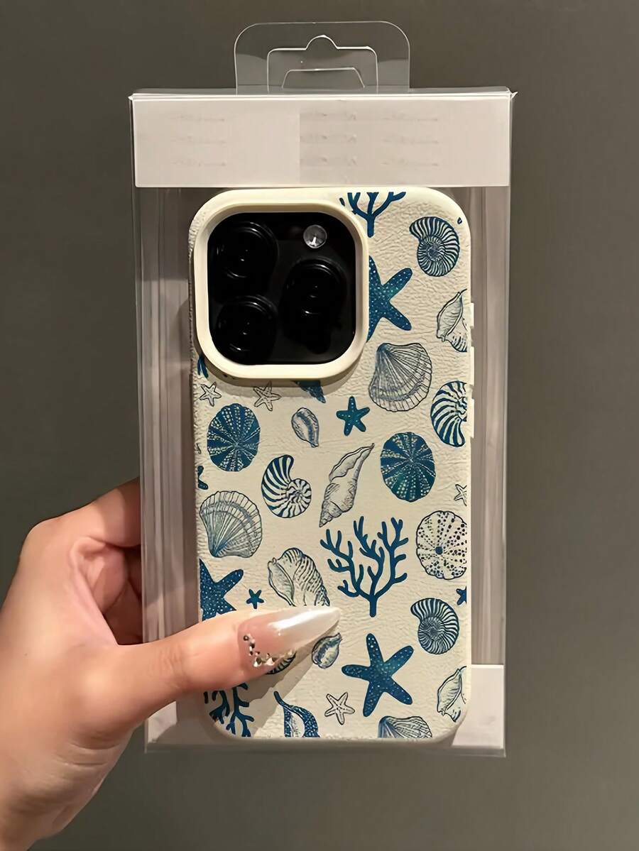 Iphone Pink White TPU Fashion Shockproof Mobile Cover