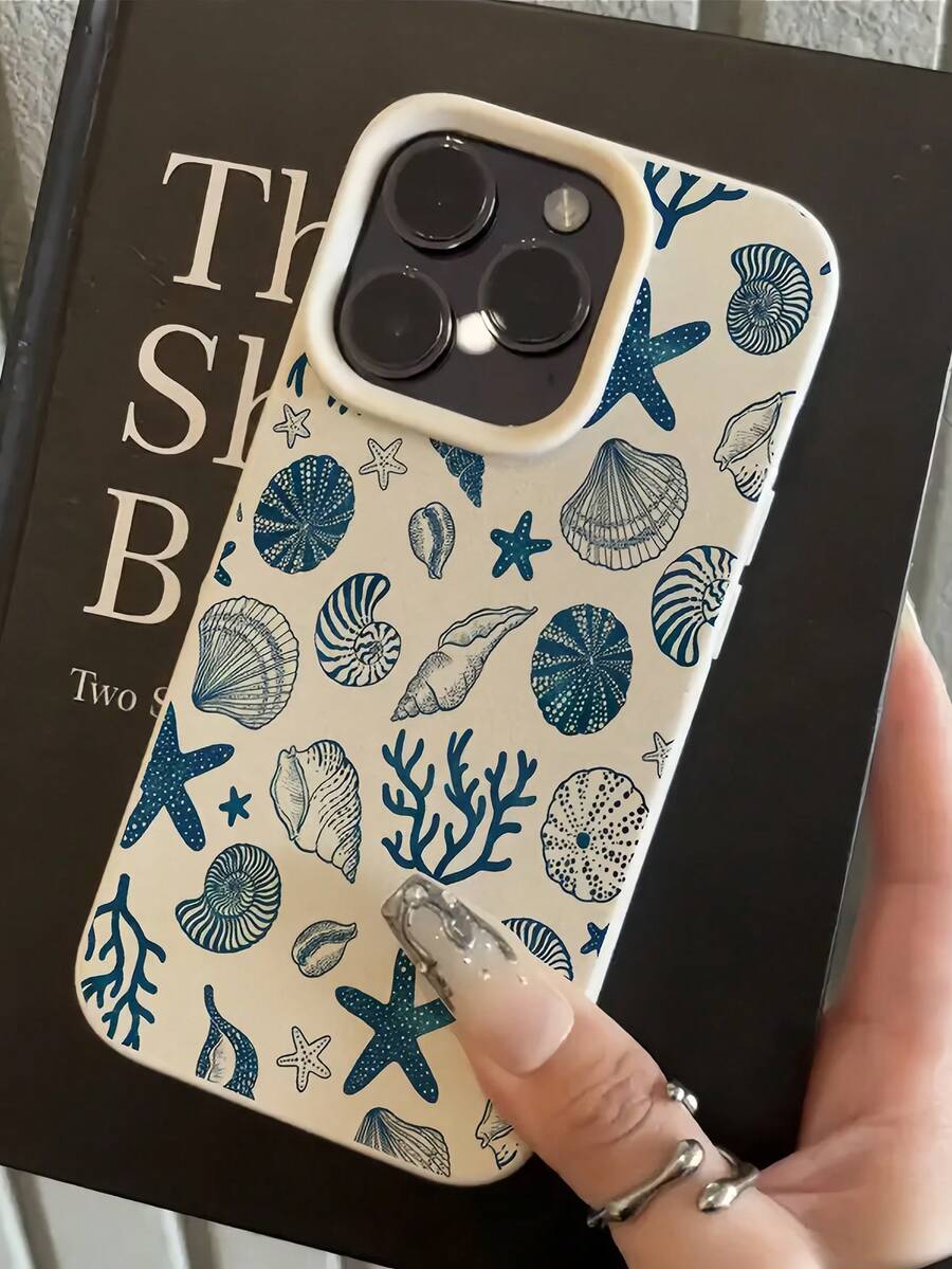 Iphone Pink White TPU Fashion Shockproof Mobile Cover