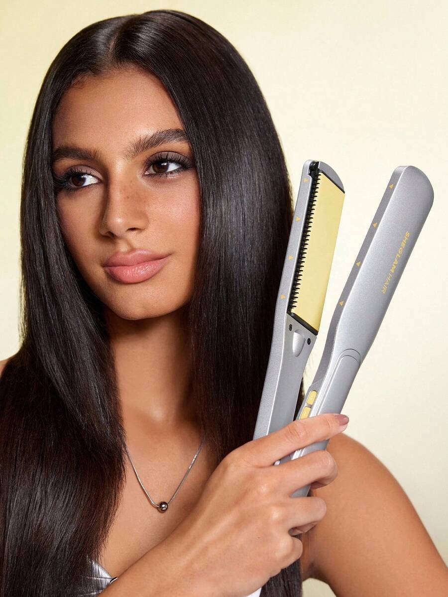 SHEGLAM HAIR Sleek Chic Wide Glide Straightener