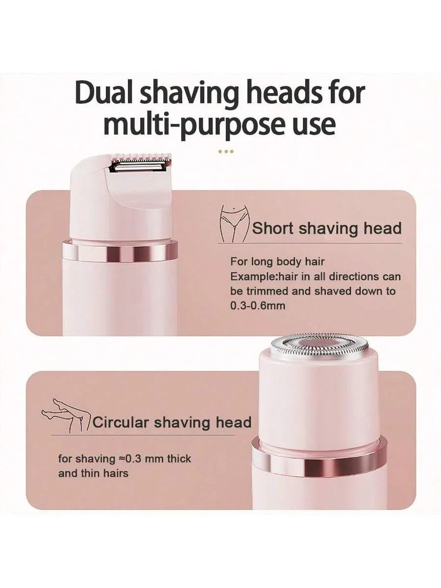 2 In 1 Women Electric Razor & Bikini Trimmer
