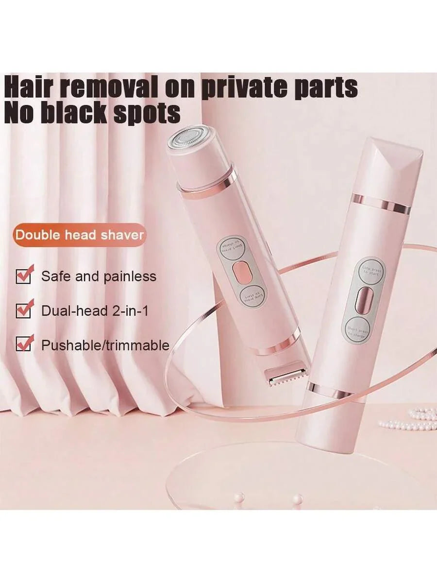 2 In 1 Women Electric Razor & Bikini Trimmer