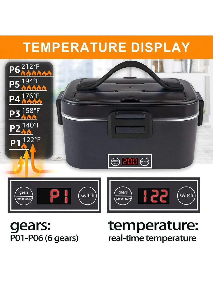1.8L Electric Lunch Box With Digital Temperature Display