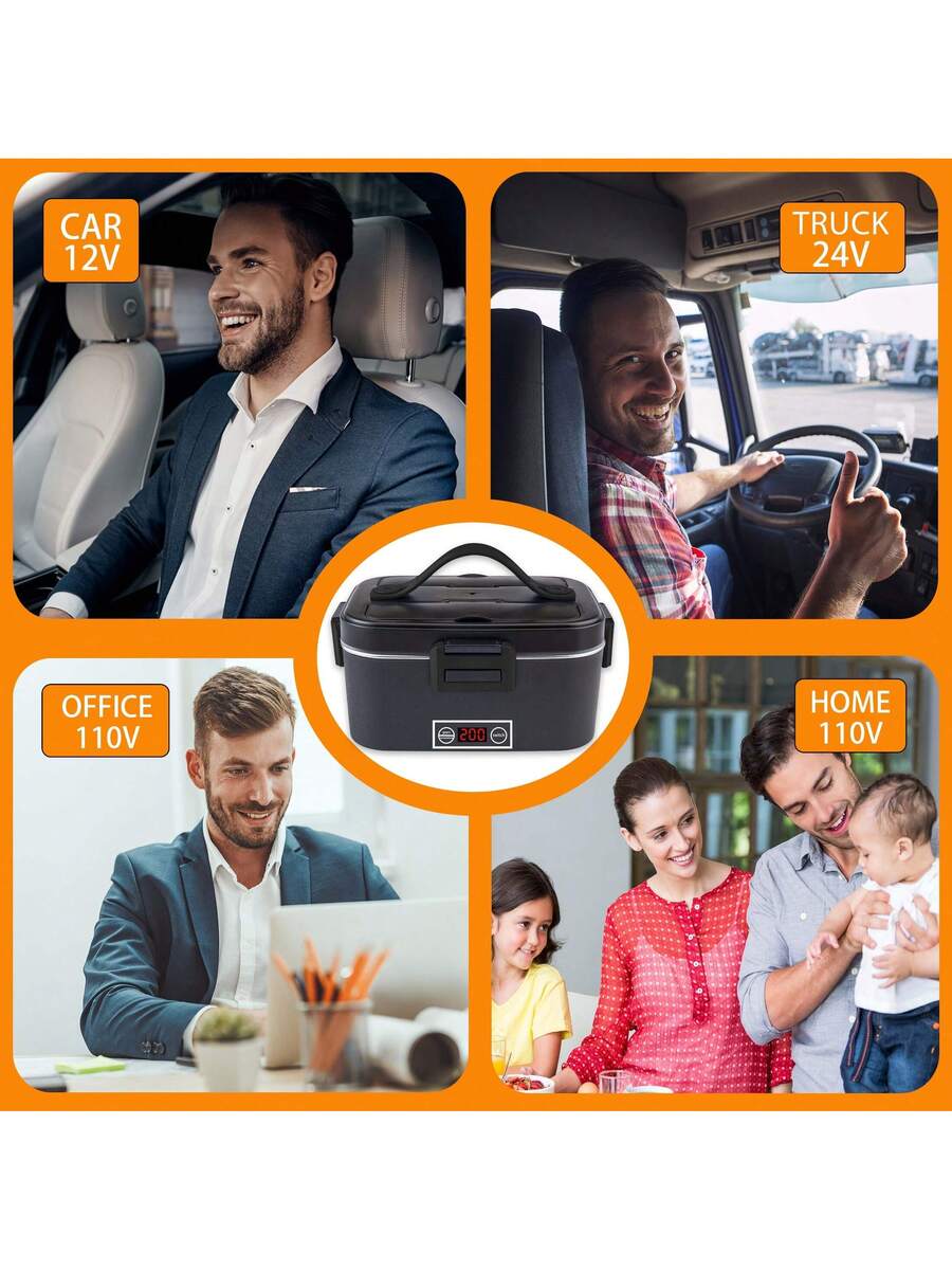1.8L Electric Lunch Box With Digital Temperature Display
