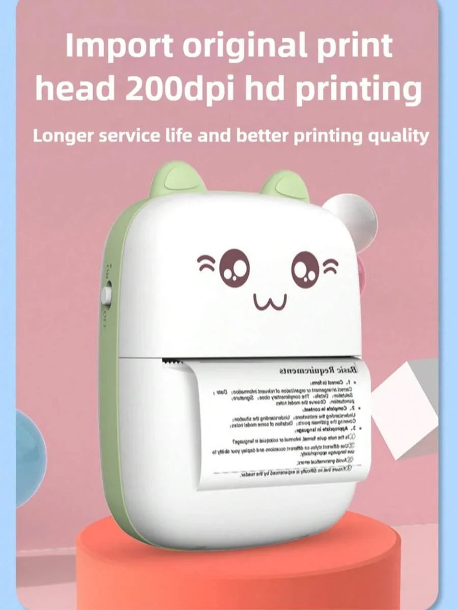 SOKANY 1pc Mini Portable Thermal Printer