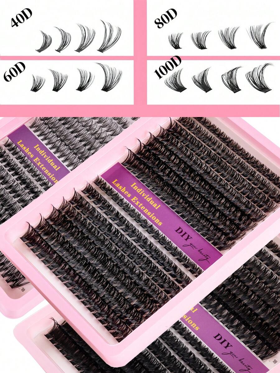 MEM Eyelash Extension Kit, DIY Eyelash Extension Set