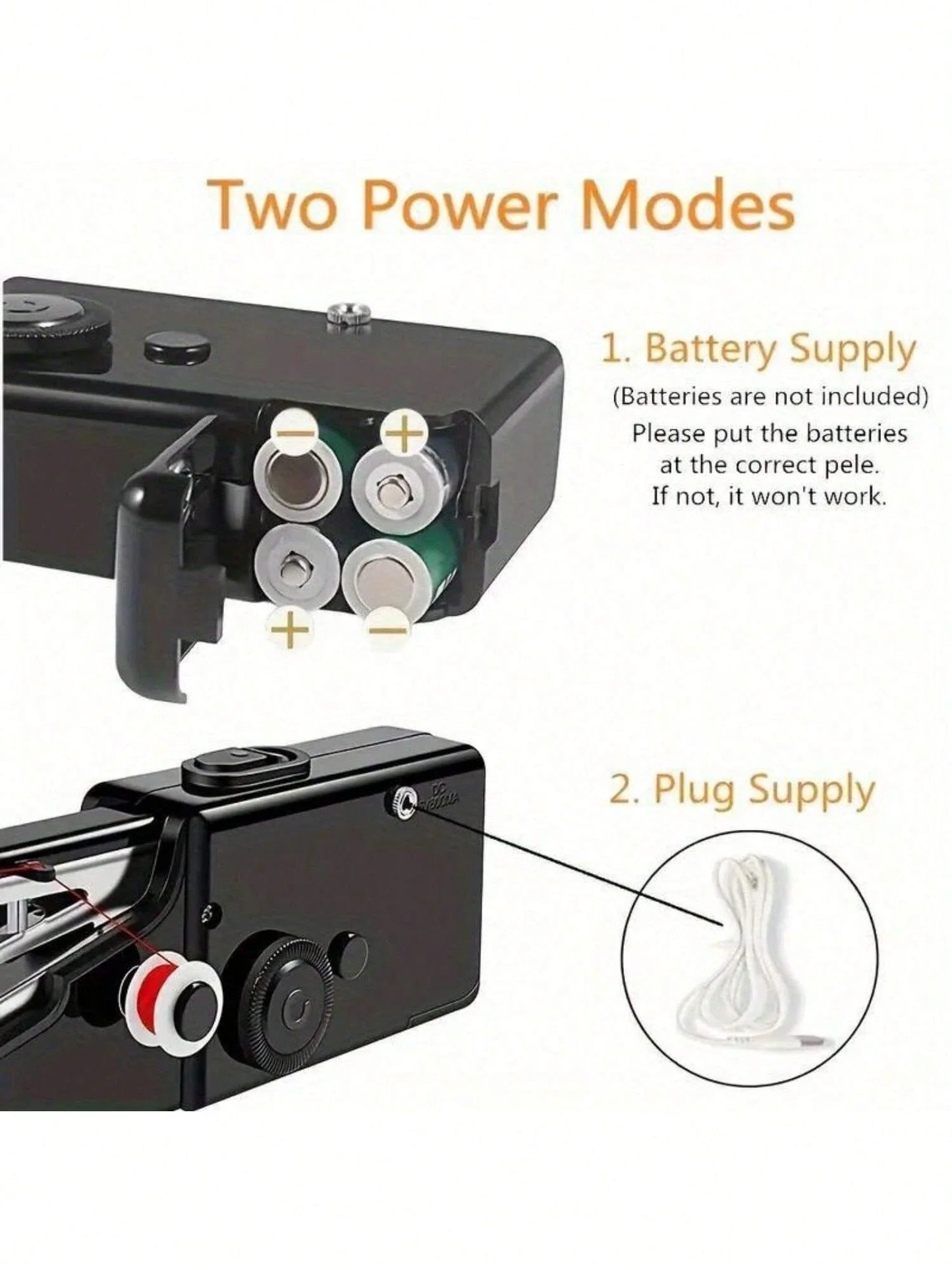 Mini Portable Handheld Sewing Machine