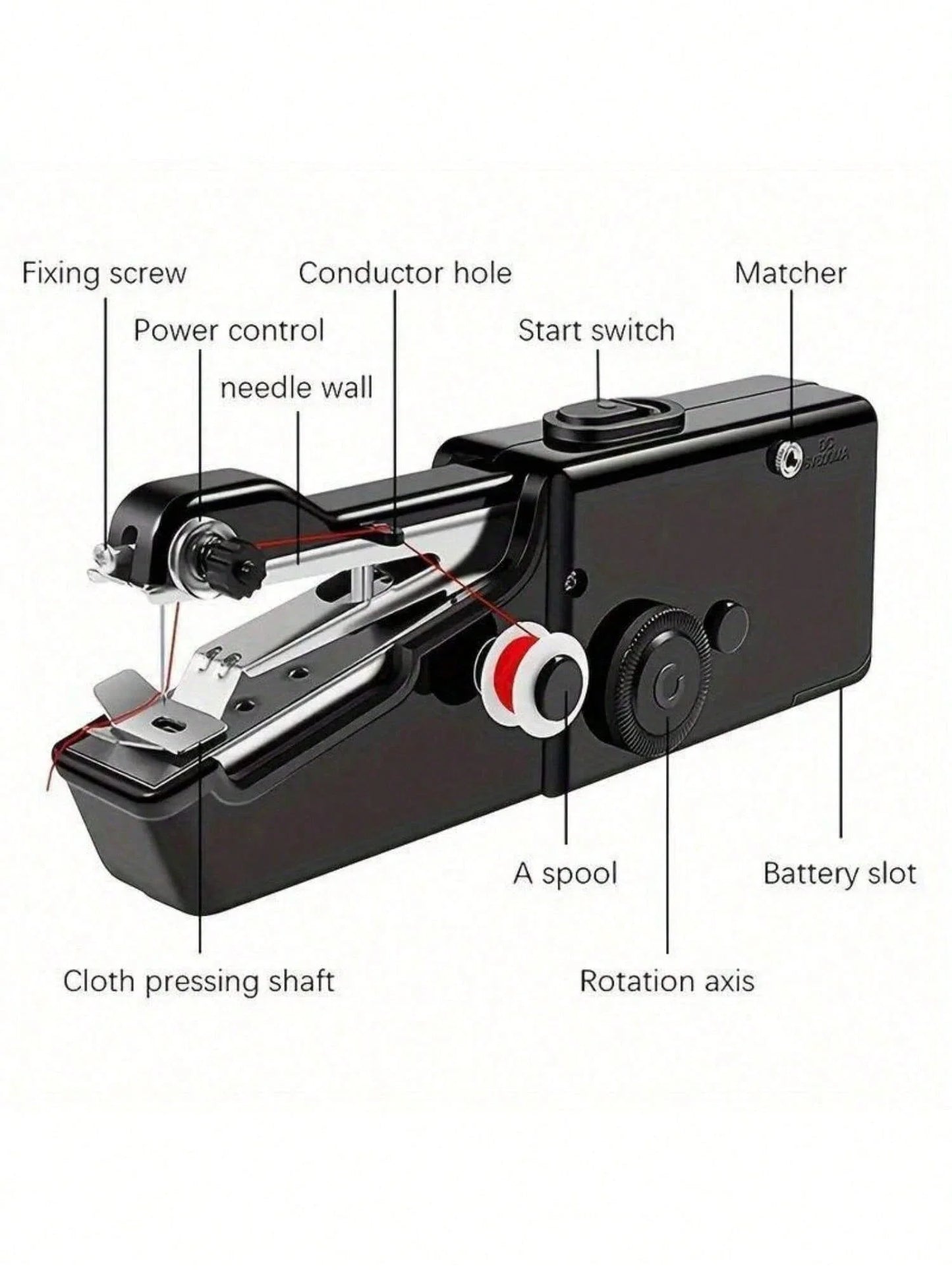 Mini Portable Handheld Sewing Machine