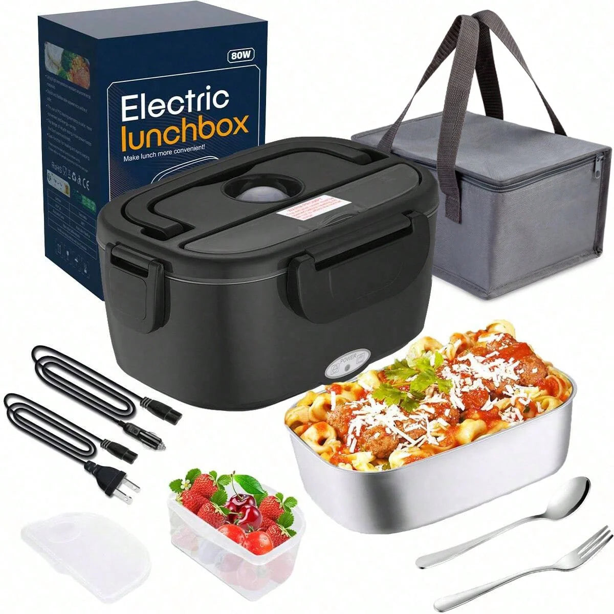80W Electric Portable Lunch Box