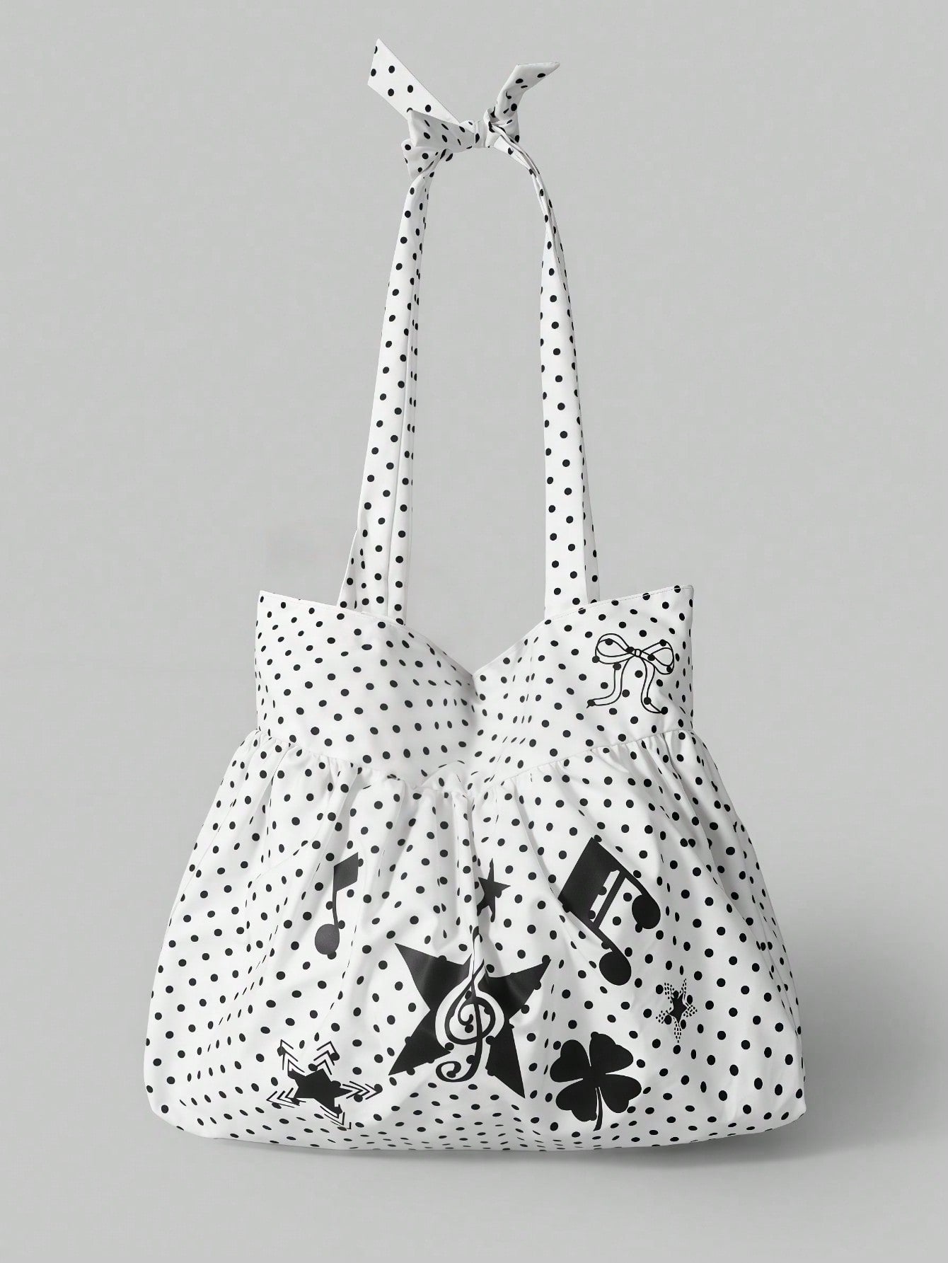 ROMWE Anime Vintage Crossbody Tote