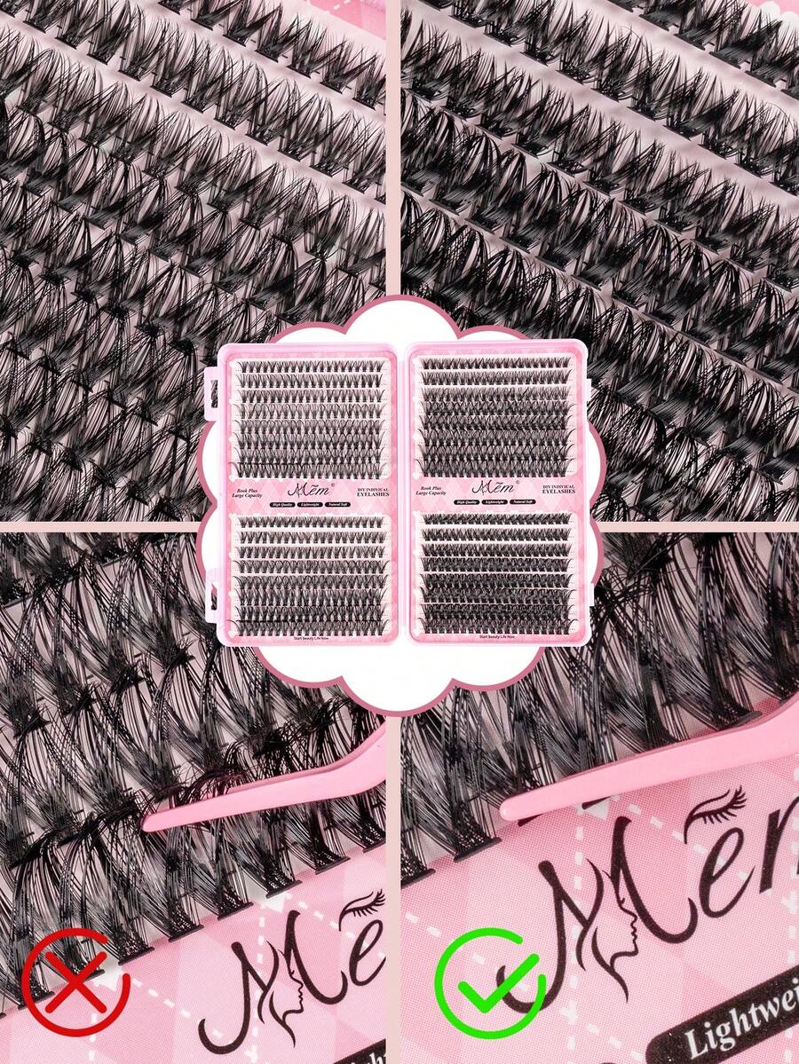 MEM Eyelash Extension Kit, DIY Eyelash Extension Set