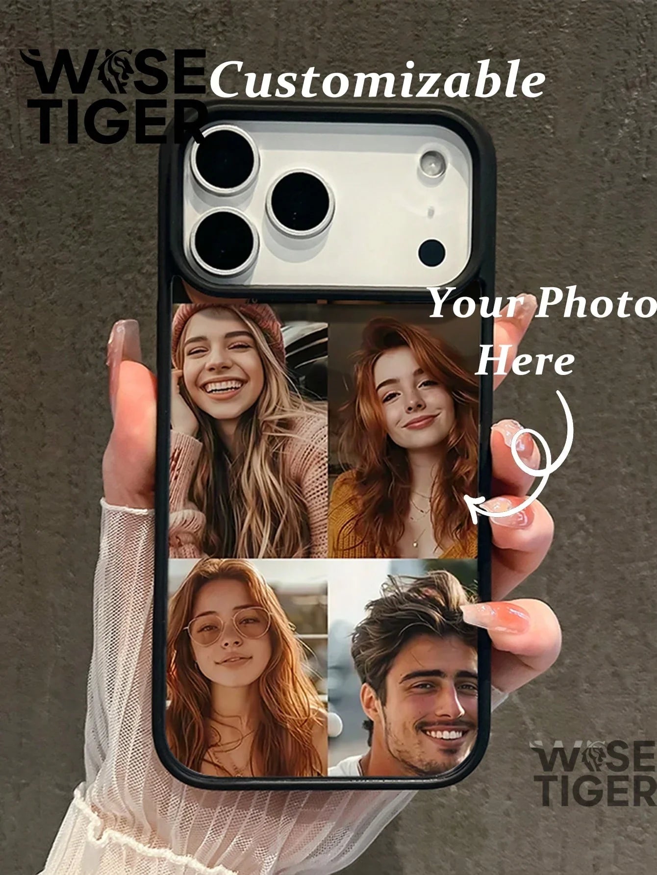 Personalized Holiday Photo Phone Case