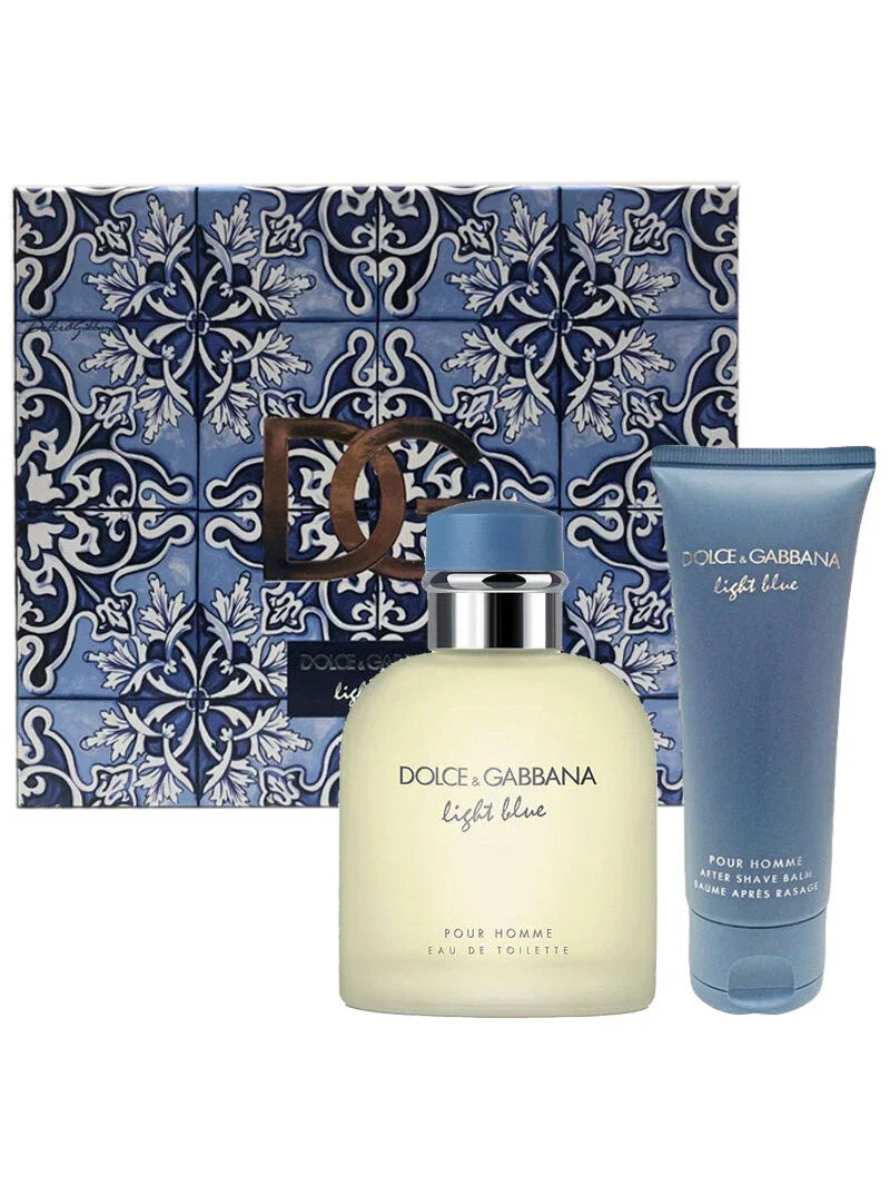 Dolce & Gabbana Light Blue 2 Pcs Set For Men