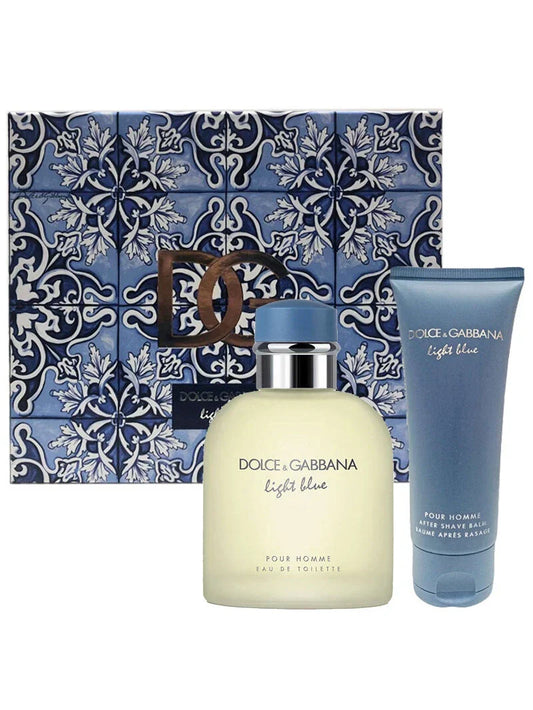 Dolce & Gabbana Light Blue 2 Pcs Set For Men