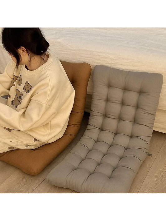One-Piece Full-Length Office Chair Cushion | Thick, Tufted