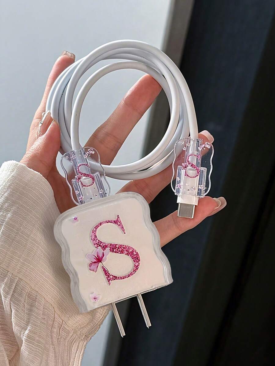 3pcs Charging Protector Case, Compatible With Apple Devices