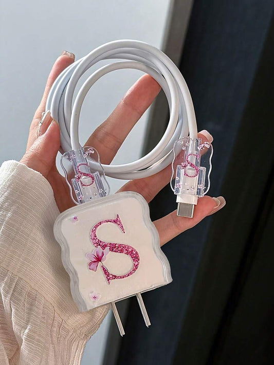 3pcs Charging Protector Case, Compatible With Apple Devices