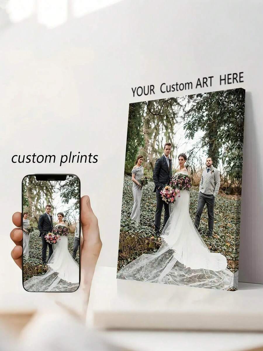 1pc Customized Canvas Wall Art