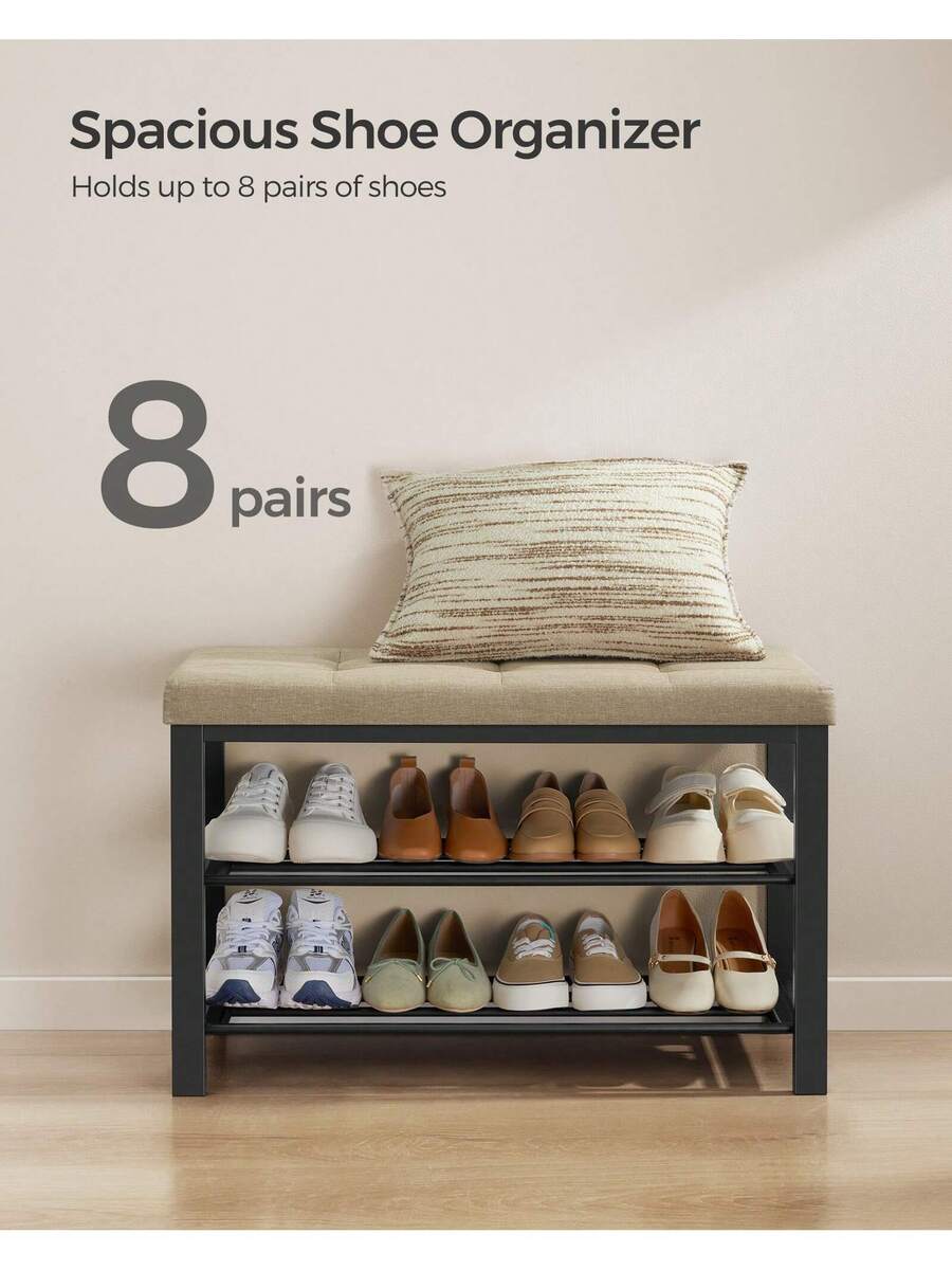 SONGMICS Shoe Bench