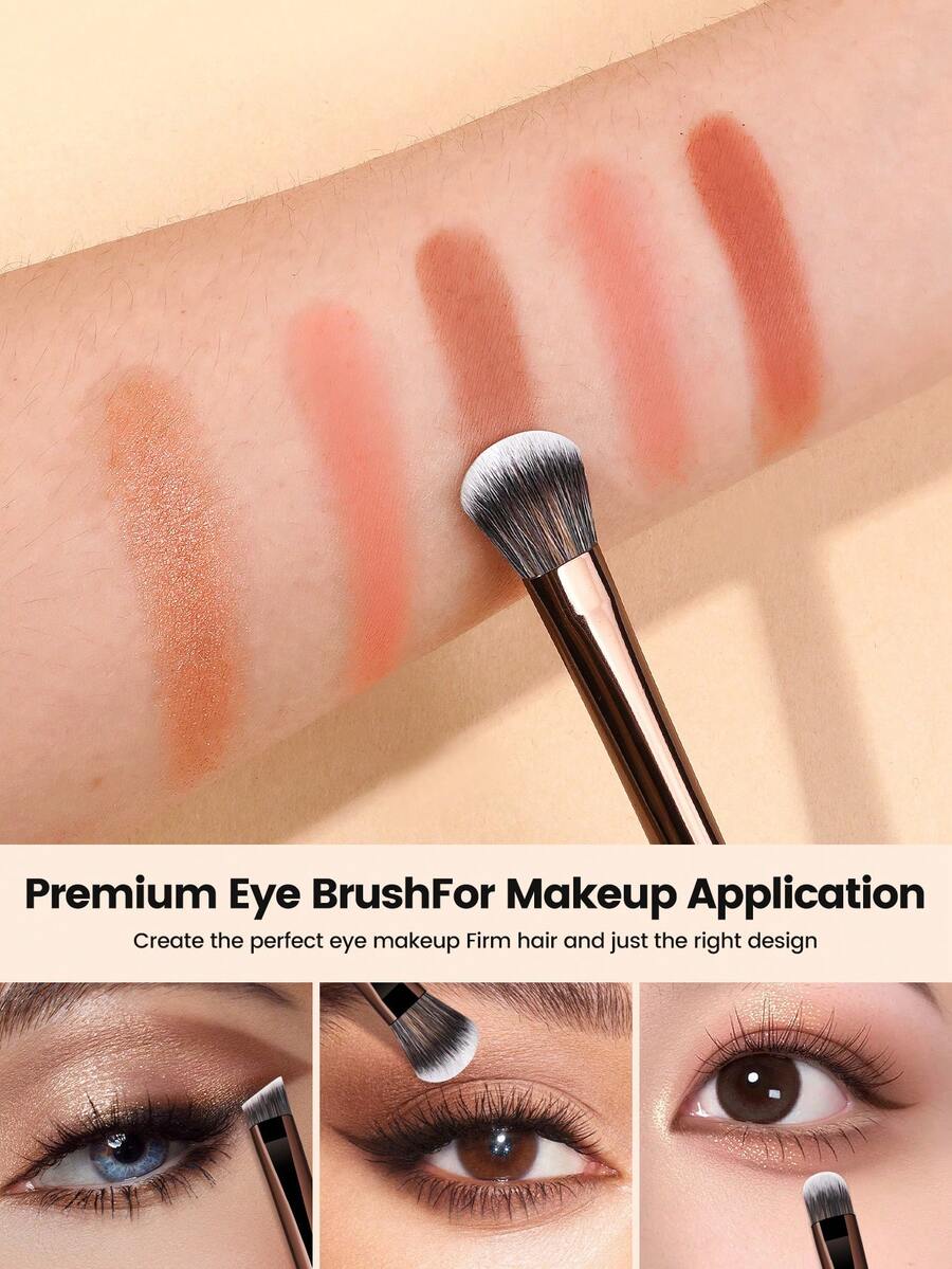 MAANGE Professional Soft Hair Aluminum Tube Makeup Brush Set