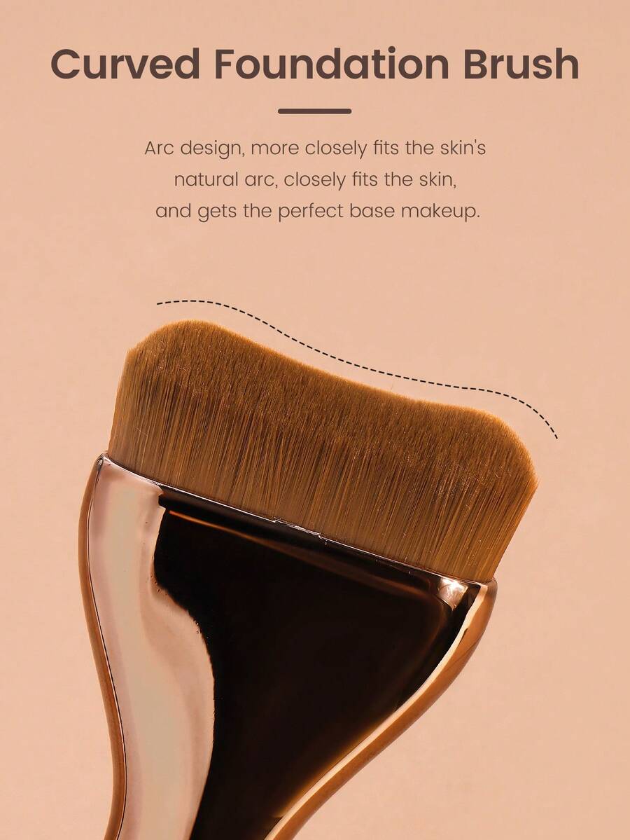 MAANGE Professional Soft Hair Aluminum Tube Makeup Brush Set