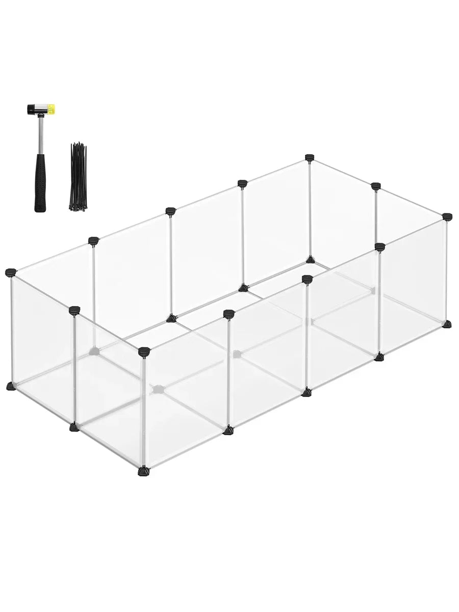 SONGMICS Pet Playpen With Floor