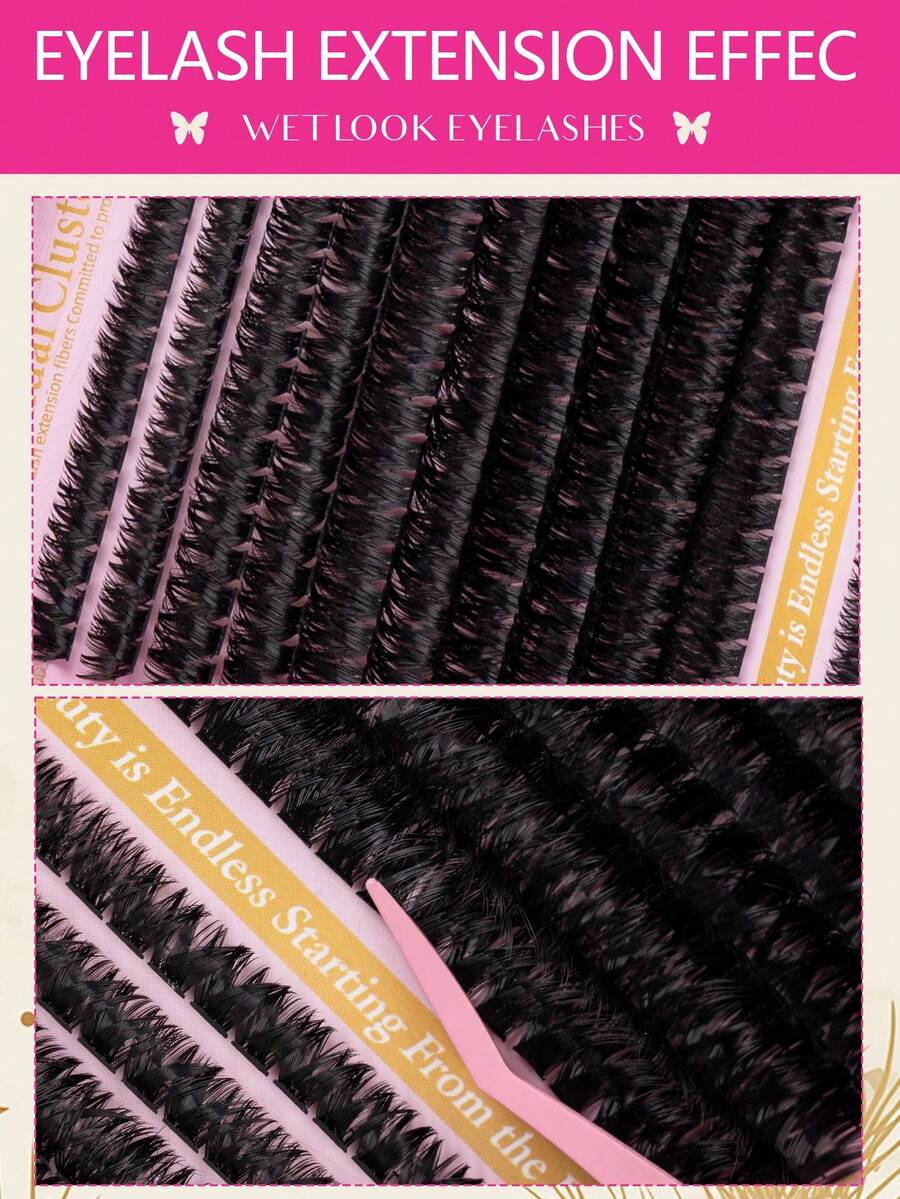 MEM Eyelash Extension Kit, DIY Eyelash Extension Set