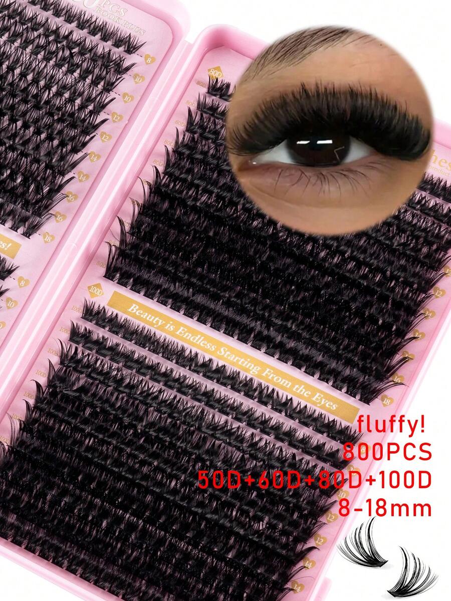 MEM Eyelash Extension Kit, DIY Eyelash Extension Set