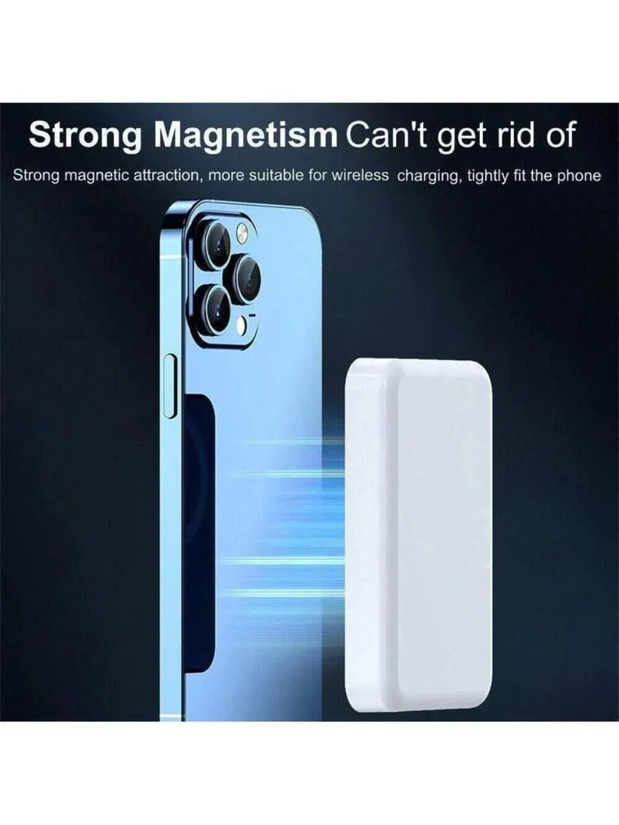Magnetic Wireless Power Bank 5000mAh Qi2 Certified 15W Fast Charging