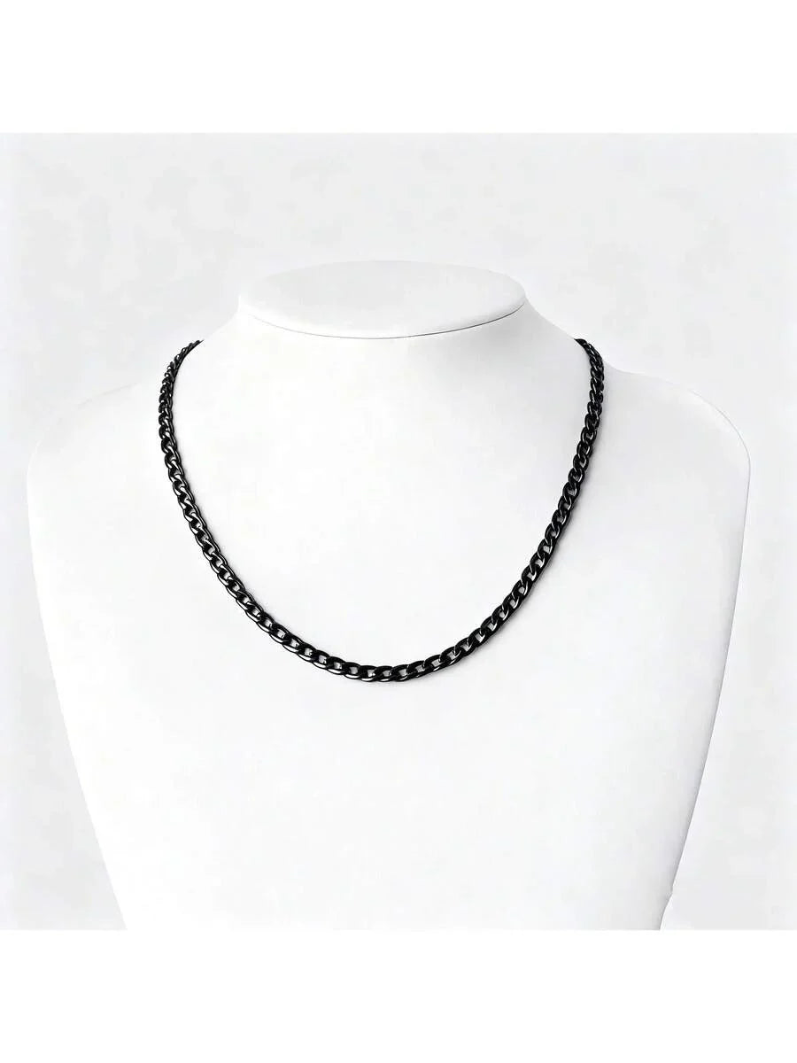 Fashion Men's Lock Chain Necklace