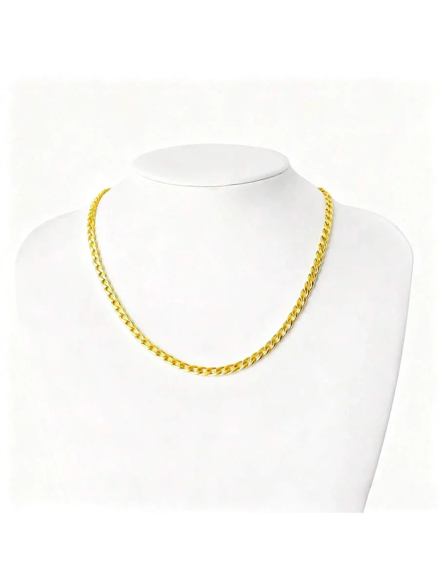 Fashion Men's Lock Chain Necklace