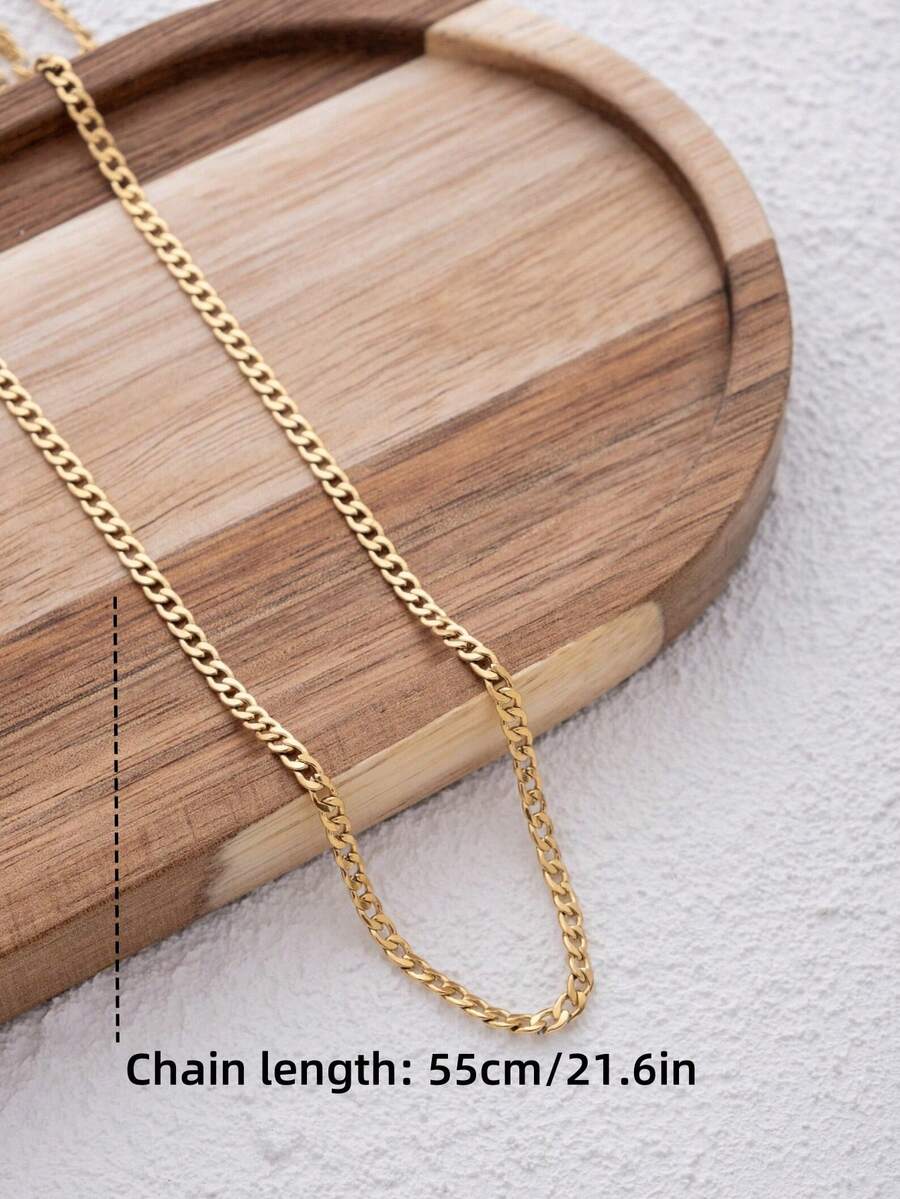 Fashion Men's Lock Chain Necklace