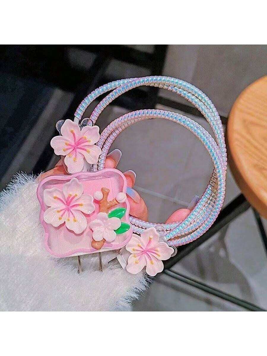 Minimalist Floral Charging Protector Case